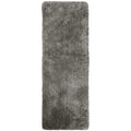 Soft Washable Grey Shaggy Rug 67X180 cm