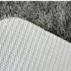 Soft Washable Grey Shaggy Rug