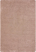 Washable Pink Shaggy Rug