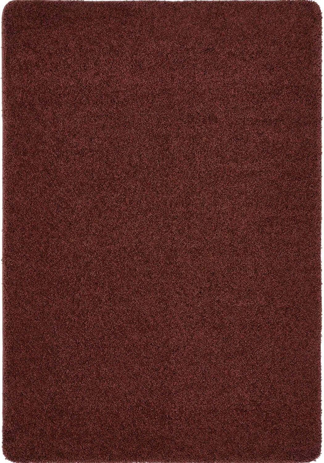 Washable Red Shaggy Rug