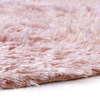 Soft Washable Pink Shaggy Rug