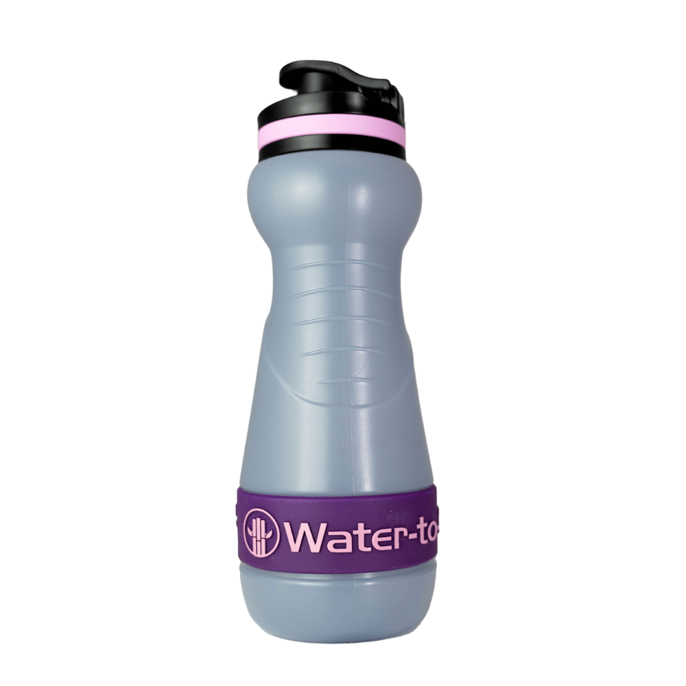Water2Go Sugarcane Bottles-Planet Friendly Hydration (Various Colours) Acai