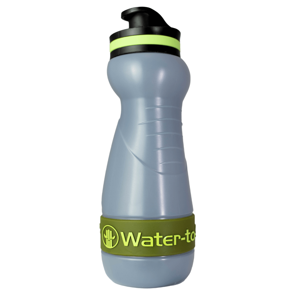 Water2Go Sugarcane Bottles-Planet Friendly Hydration (Various Colours) Kelp