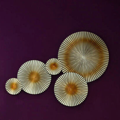 Abstract Discs Wall Sculpture