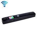 iScan02 WiFi Double Roller Mobile Document Portable Handheld Scanner with LED Display, Support 1050DPI / 600DPI / 300DPI / PDF / JPG / TF, WiFi iScan02 Black, WiFi iScan02 White WiFi iScan02 Black Black