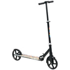 Kids Scooter, Foldable Kick Scooter w/ Adjustable Handlebar, Black in Black