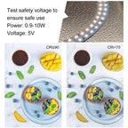 40cm Folding Portable Ring Light USB Photo Lighting Studio Shooting Tent Box with 6 x Color PVC Backdrops, Size: 40cm x 40cm x 40cm