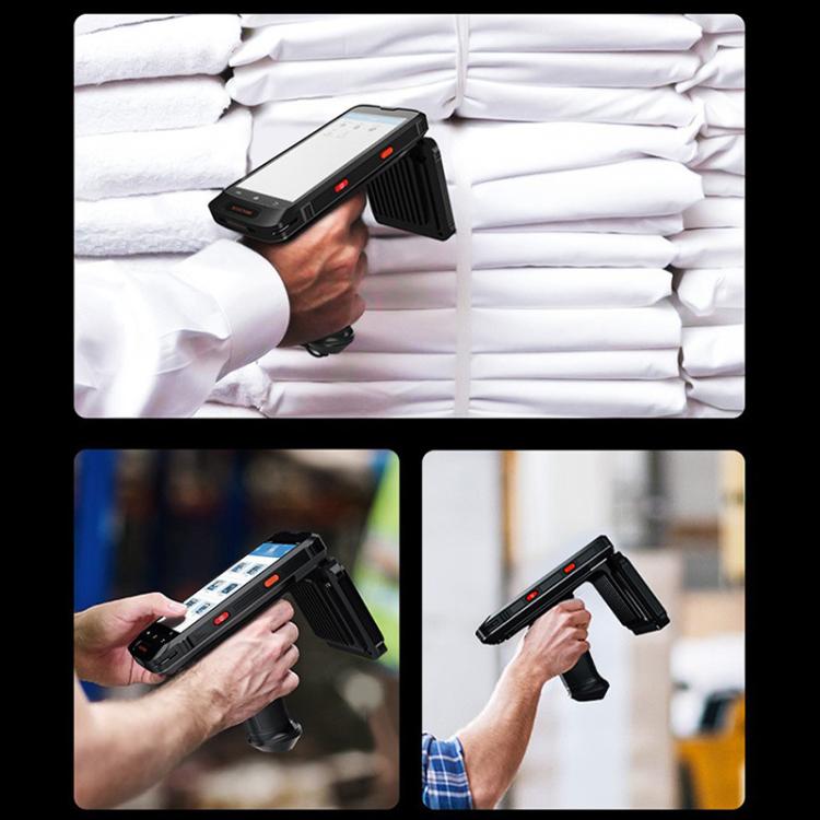 RFID UHF Handheld Intelligent Terminal PDA Scanner 915M Reader, Style: Standard Version + QR Code Scanning, Standard Version + QR Code Scanning