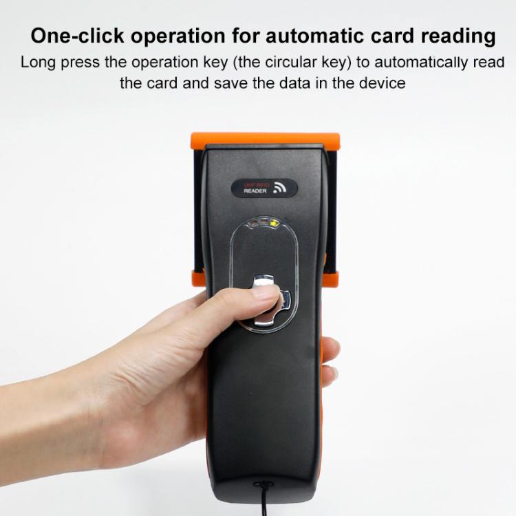 UHF 915M Inventory Terminal RF Tag Handheld RFID Bluetooth Reader, Reading Distance: 0-3m, 0-3m
