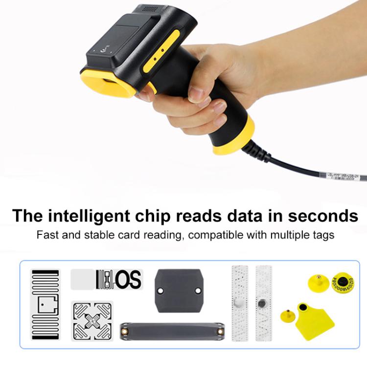 UHF RFID Handheld Card Reader Cash Register Settlement Scanner, Style: USB, USB
