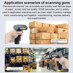 UHF RFID Handheld Card Reader Cash Register Settlement Scanner, Style: USB, USB
