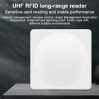 UHF RFID Long Range 9dBi Integrated Reader with E710 Chip, Style: Add Power Over Ethernet, Add Power Over Ethernet