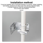 UHF RFID Long Range Integrated Reader with Built-in 9dBi Antenna, Style: Standard, Standard