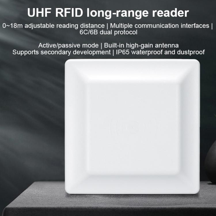 UHF RFID Reader Long Range Integrated Reader Writer With E710 Chip, Style: Add WiFi Communication, Add WiFi Communication
