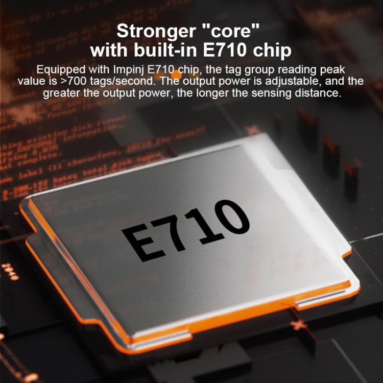 UHF RFID Reader Long Range Integrated Reader Writer With E710 Chip, Style: Add WiFi Communication, Add WiFi Communication