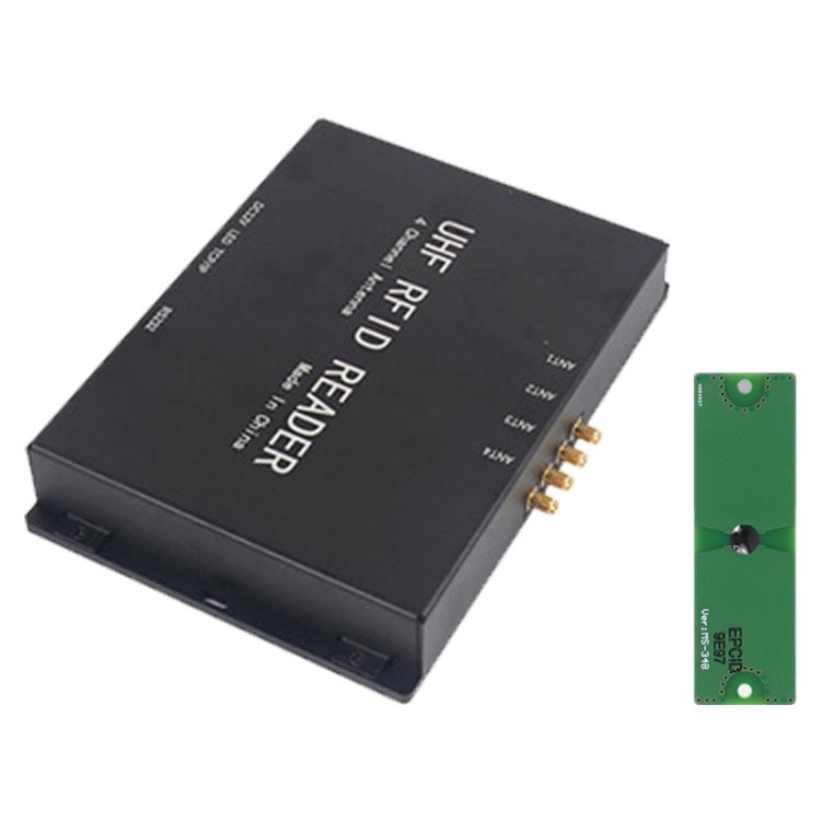 4-Channel UHF RFID Reader Writer, MODBUS Passive Temperature Sensor Reader for Electric Power Monitoring, RFID Reader RFID Reader