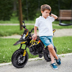 12V Kids Motorbike Aprilia Licenced with Training Wheels