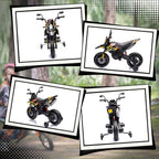 12V Kids Motorbike Aprilia Licenced with Training Wheels