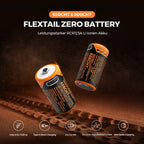 ZERO QUARK BATTERY - High Performance RCR123A Li-ion Battery (900CHT) for Zero pump