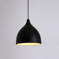 Restaurant Chandelier Simple Modern Single-head Dining Table Lamp Fashion Aisle Living Room Bar Black