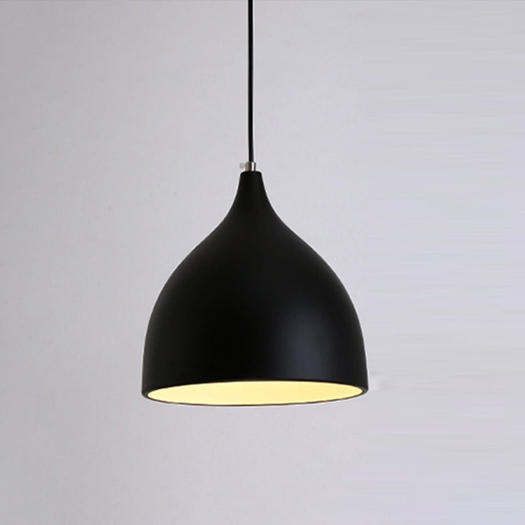Restaurant Chandelier Simple Modern Single-head Dining Table Lamp Fashion Aisle Living Room Bar Black
