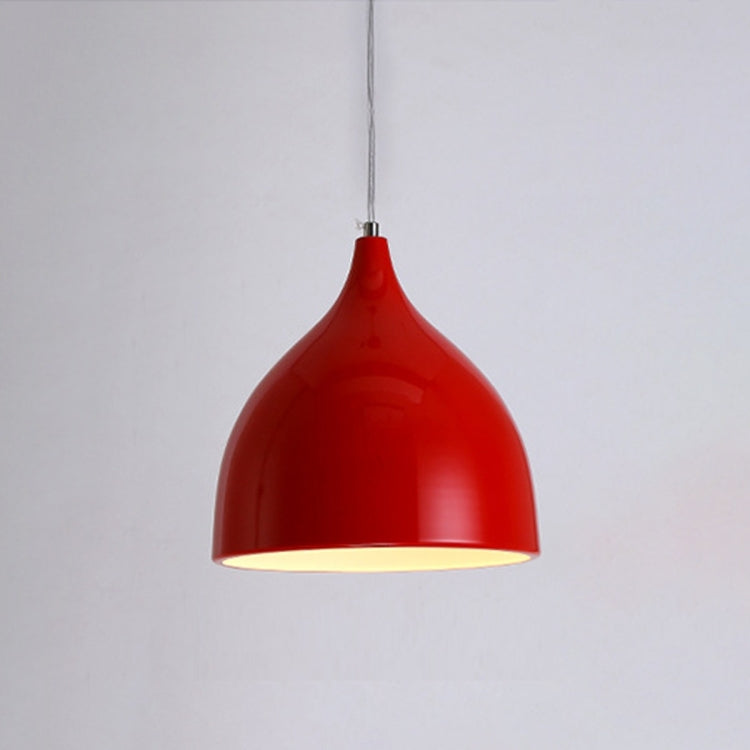 Restaurant Chandelier Simple Modern Single-head Dining Table Lamp Fashion Aisle Living Room Bar – Durable Build, Easy to Use Red