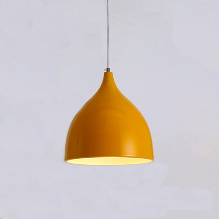Restaurant Chandelier Simple Modern Single-head Dining Table Lamp Fashion Aisle Living Room Bar – Durable Build, Easy to Use Yellow