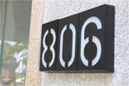 0.36W Solar Powered Wall Mount 6 LEDs Lighting Doorplate Lamp House Number Porch Lights with Solar Pannel(1), -1.0, -2.0, -3.0, -4.0, -5.0, -6.0, -7.0, -8.0, -9.0, 0.0