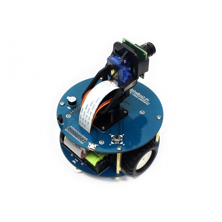 Waveshare AlphaBot2 Robot Building Kit For Raspberry Pi 3 Model B (No Pi), For Raspberry Pi 3 Model B (No Pi) For Raspberry Pi 3 Model B (No Pi)