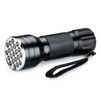 UV 21 LEDs 395NM Ultra Violet Torch LED Flashlight Light Lamp Detector for Dog Urine Pet Stains, 21 LEDs