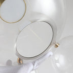 30W Creative Glass Ball Molecule Modern Lamp Personality Living Room Chandelier Soap Bubble Lamp, 14 Balls 3 Lamps, Long Plate, Size: 120 x 84cm