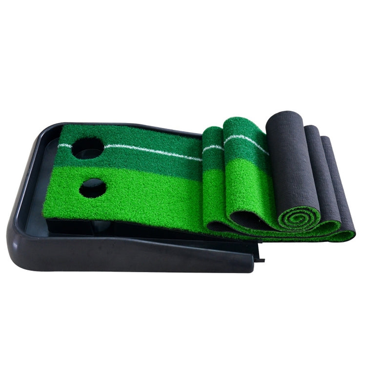 PGM 3m Golf Indoor Swing Grip Putting Trainer Practice Pace with Automatic Return Fairways, 3m