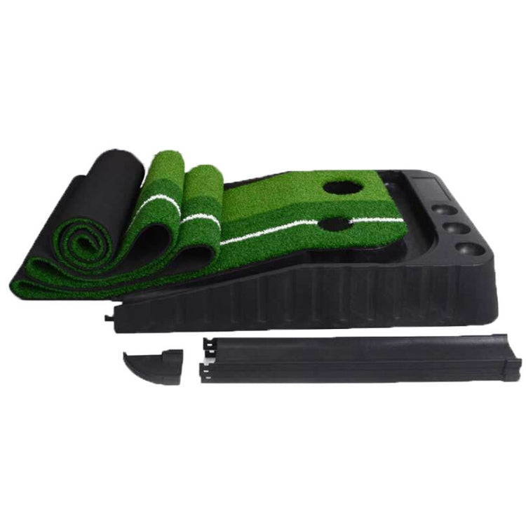 PGM 3m Golf Indoor Swing Grip Putting Trainer Practice Pace with Automatic Return Fairways, 3m