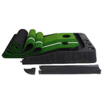 PGM 3m Golf Indoor Swing Grip Putting Trainer Practice Pace with Automatic Return Fairways, 3m