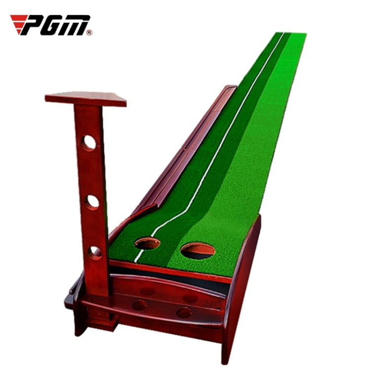 PGM 3m Golf Solid Wood Putter Trainer Practice Set Training Mat, 3m 3m