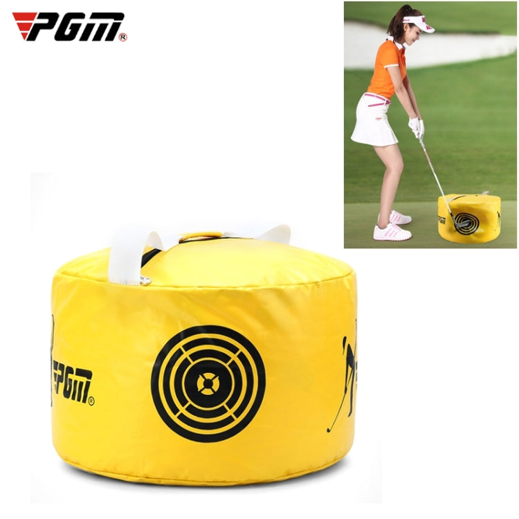 PGM Multi-Function Golf Power Impact Waterproof Practice Training Smash Hit Strike Bag Trainer Exercise Package, Size: 26 x 44cm, HL002 Black, HL002 Yellow – Waterproof HL002 Yellow Yellow
