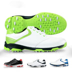 PGM Golf Waterproof Anti-slip Microfiber Leather Nail Shoes Sneakers for Men, 41, 42, 43, 40, 44, 39