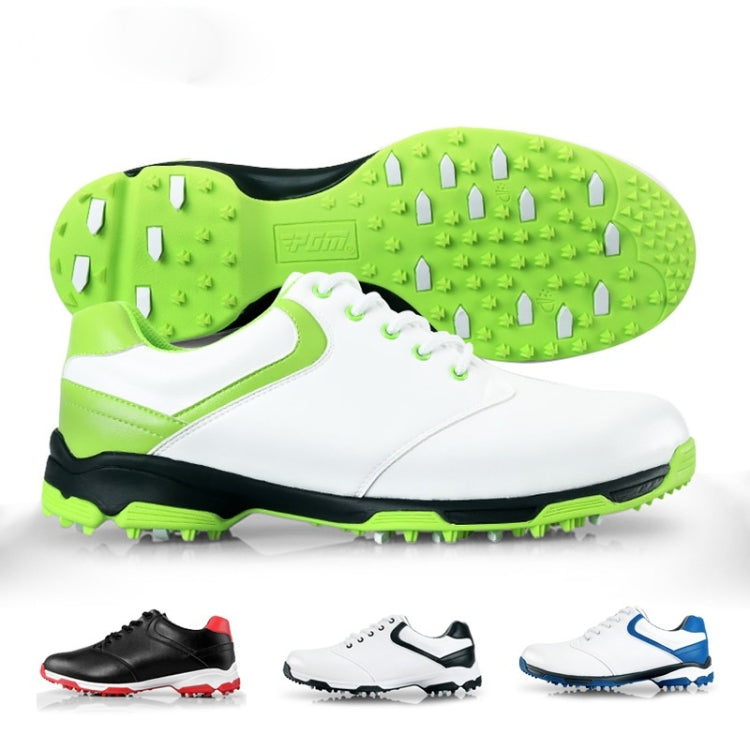 PGM Golf Waterproof Anti-slip Microfiber Leather Nail Shoes Sneakers for Men, 41, 42, 43, 40, 44, 39