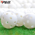 PGM 10 PCS Golf Indoor Exercise Hollow Ball, 10PCS Hollow Ball White, 10PCS Hollow Ball Yellow 10PCS Hollow Ball White White