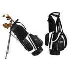 PGM Golf Nylon Lightweight Bag with Holder(Black Green), QB027 White, QB027 Orange, QB027 Green