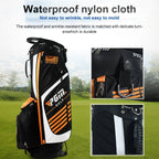 PGM Golf Nylon Lightweight Bag with Holder(Black Green), QB027 White, QB027 Orange, QB027 Green