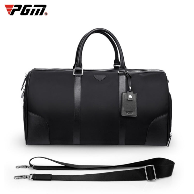 PGM Portable Large Capacity Clothing Bag Nylon Ball Bag for Men, YWB005 Black, YWB005 Blue – Durable Build, Easy to Use YWB005 Black Black