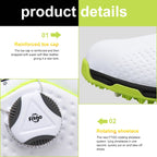PGM Golf Breathable Rotating Buckle Sneakers Outdoor Sport Shoes for Men(Color:White Black Size:44), 40, 41, 42, 44, 45, 39, 43