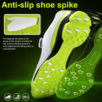PGM Golf Breathable Rotating Buckle Sneakers Outdoor Sport Shoes for Men(Color:White Black Size:44), 40, 41, 42, 44, 45, 39, 43