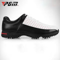 PGM Golf Breathable Non-slip Waterproof Microfiber Leather Sneakers for Men, 39, 40, 41, 42, 43, 44 39 Black