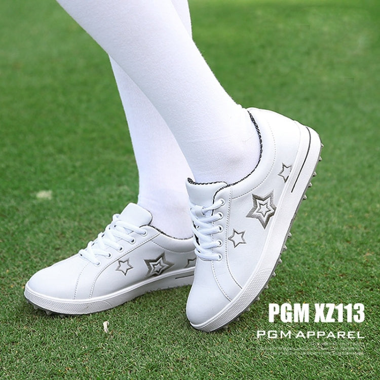 PGM Golf Breathable Sport Leisure Shoes for Women(Color:Solid Five Pointed Star Size:40), pointed Star-35, pointed Star-36, pointed Star-37, pointed Star-38, pointed Star-39, pointed Star-40 – Durable Build, Easy to Use