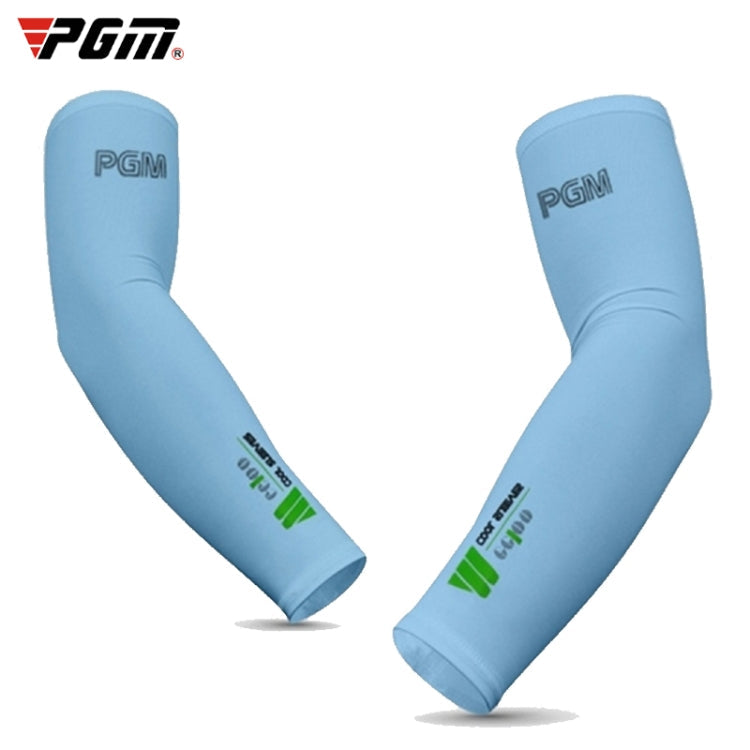 PGM Golf Ice Silk Sunscreen Sleeve for Men and Women (Color:Pink Size:XXL), M, L, XL, XXL – Durable Build, Easy to Use XXL Blue