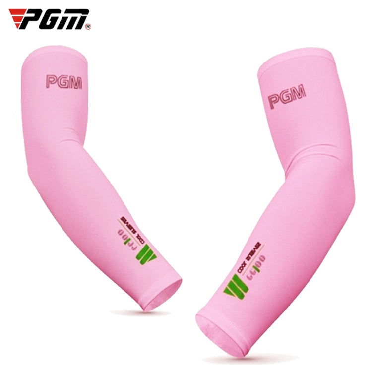 PGM Golf Ice Silk Sunscreen Sleeve for Men and Women (Color:Pink Size:XXL), M, L, XL, XXL – Durable Build, Easy to Use L Pink