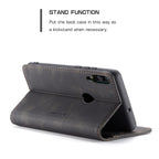 CaseMe Multifunctional Retro Frosted Horizontal Flip Leather Case for Huawei P Smart 2019 / Honor 10 Lite, with Card Slots & Holder & Wallet – Card Slot, Flip, Leather, For Huawei P Smart 2019