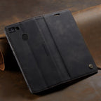 CaseMe Multifunctional Retro Frosted Horizontal Flip Leather Case for Huawei P Smart / Enjoy 7S / Honor 9 Lite, with Card Slots & Holder & Wallet – Card Slot, Flip, Leather, For Huawei P Smart